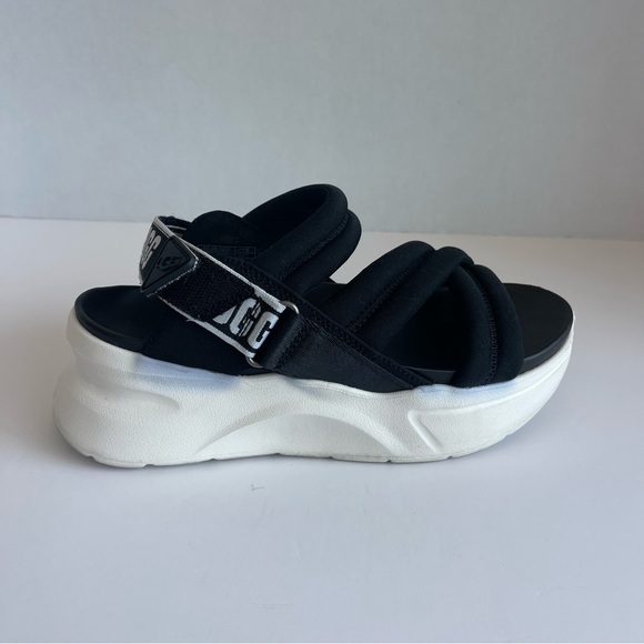 UGG LA Sun Women's Slingback Platform Sandals in Black Womens Size 5 - Picture 11 of 12